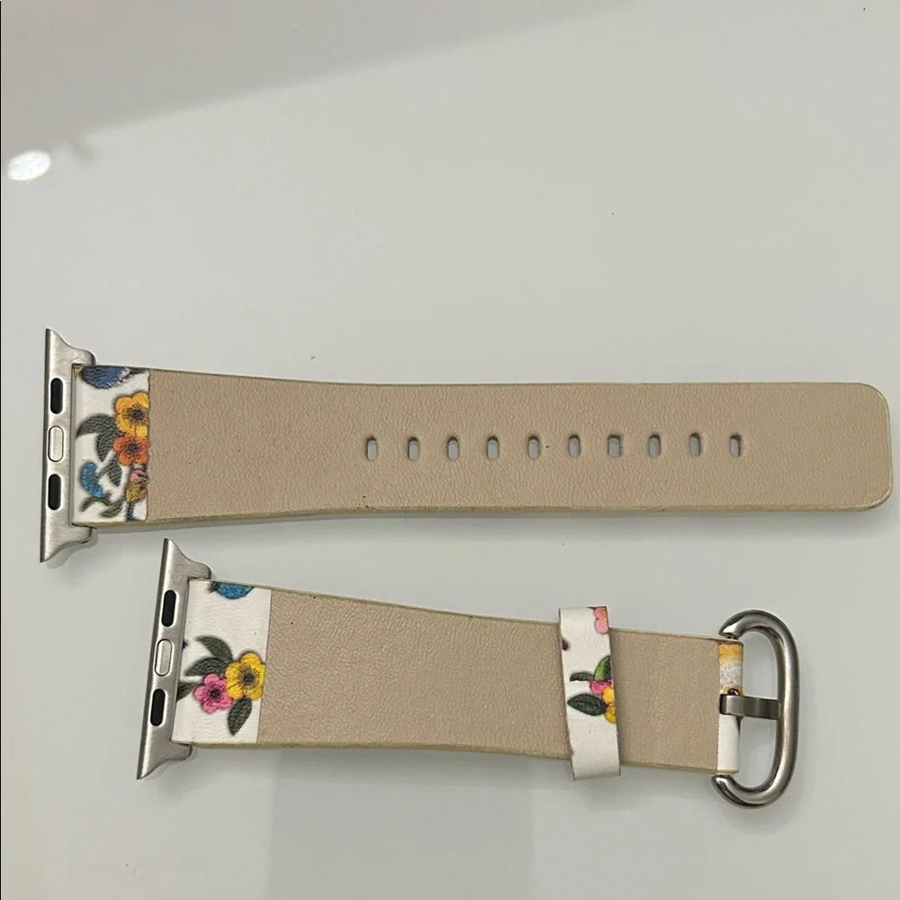 Apple Watch band size 42mm Floral Bird Pattern Watch Band